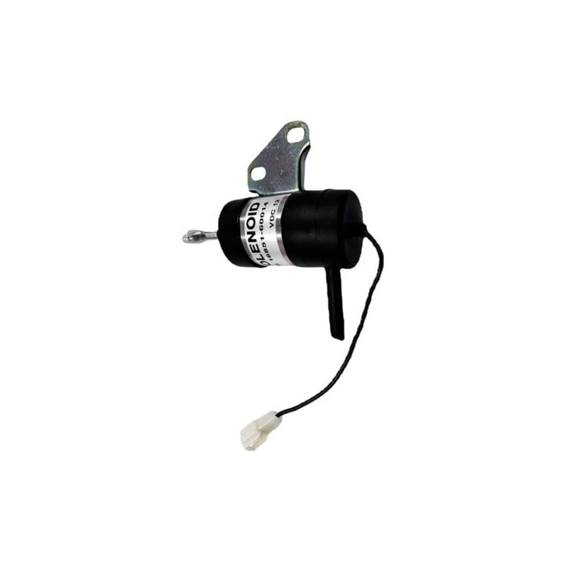 foto del prodotto solenoide di arresto carburante 16851 60014 solenoide di arresto carburante di ricambio per kubota bx2230d rtv900r rtv900t b7410d bx1500d bx1800d