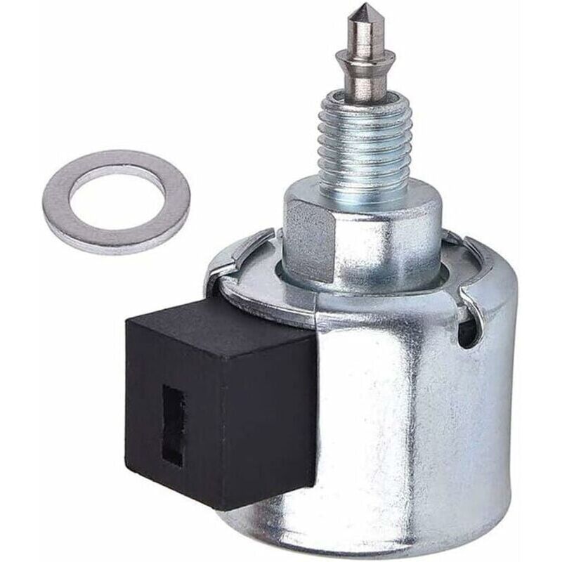 foto del prodotto solenoide di arresto del carburante 846639 con guarnizione di ricambio per motore da giardino briggs stratton 33r777 0012 g1