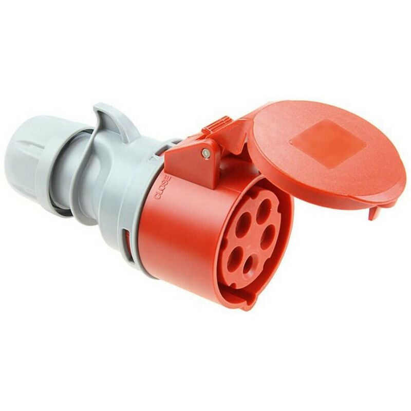 foto del prodotto solera base a innesto 903152a cetac con coperchio rosso ip44 16 a 400 v aerea