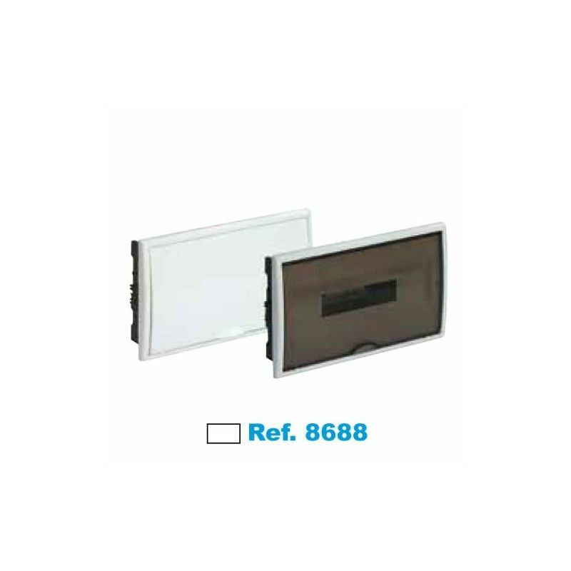 foto del prodotto solera quadro elettrico da incasso 12 elementi bianco arelos 8688