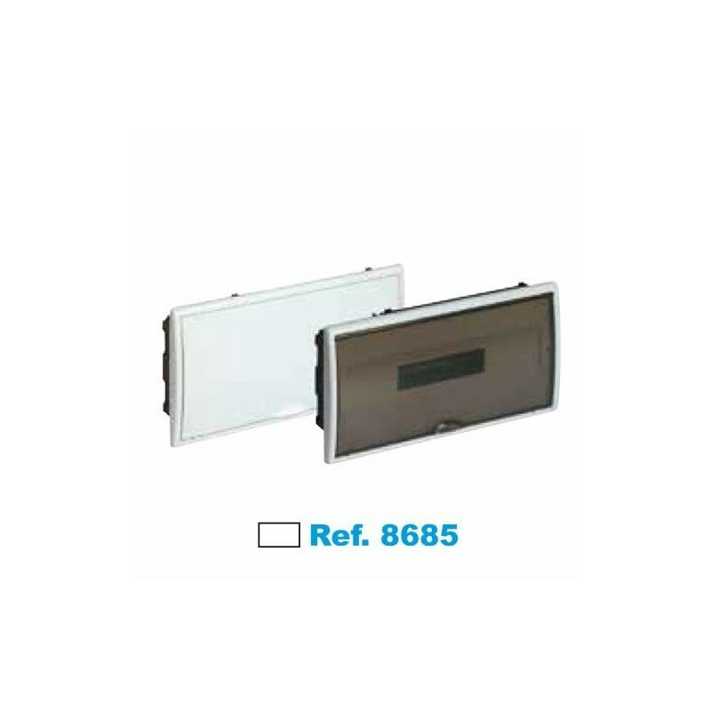 foto del prodotto solera quadro elettrico da incasso 18 elementi bianco arelos 8685