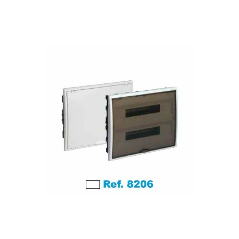 foto del prodotto solera quadro elettrico da incasso 40 elementi bianco arelos 8206