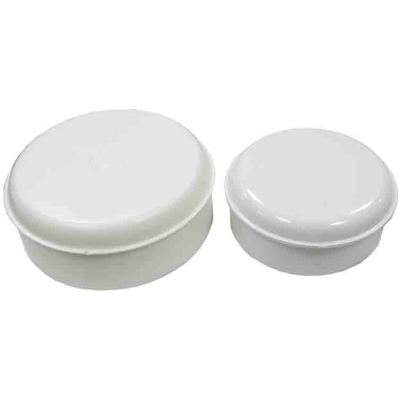 foto del prodotto solera scatola a superficie rotonda 93,5x35,5 mm termoplastico bianco 414s