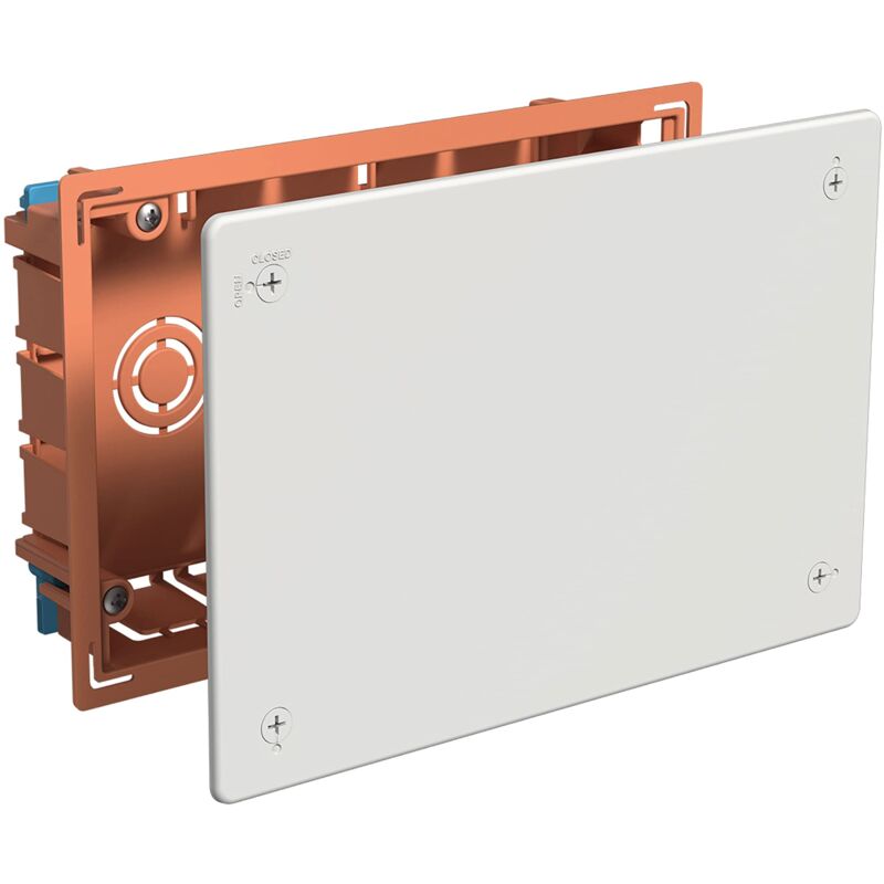 foto del prodotto solera scatola di connessione per installazione coperchio con aste metalliche senza cono 200x130x60 grigio