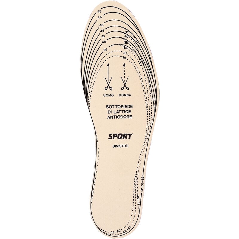 foto del prodotto solette dx sx sport mis.da 36 a 46