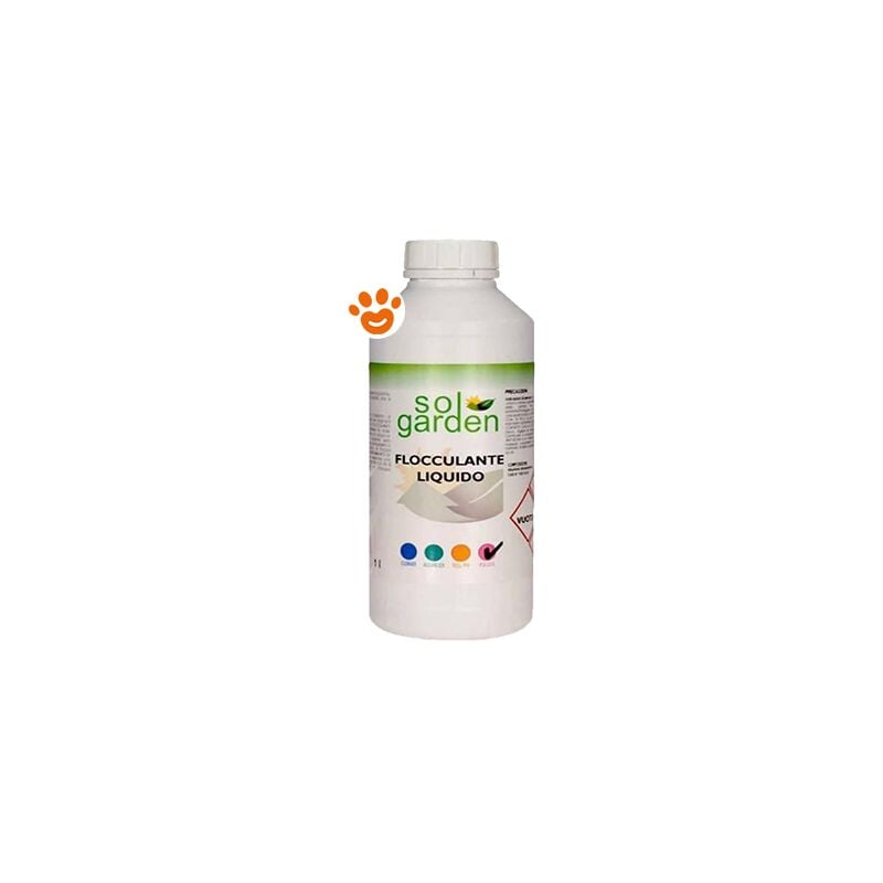 foto del prodotto solgarden flocculante liquido flocculante liquido confezione da 1 lt