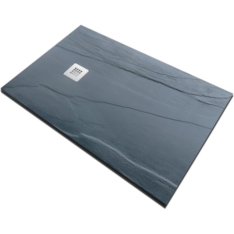 immagine 0 del prodotto solidstone piatto doccia in pietra ardesia grafite 70x140