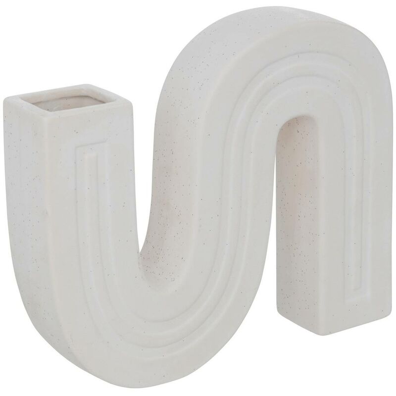 foto del prodotto soliflore in ceramica olme h24,8cm bianco atmosphera cr ateur d int rieur