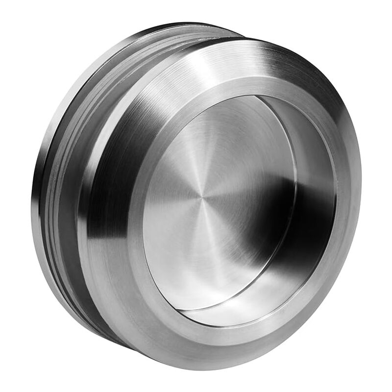 foto del prodotto sollbry 1 coppia maniglie per porte scorrevoli chiuse 58 mm in acciaio inox spazzolato per porte in vetro