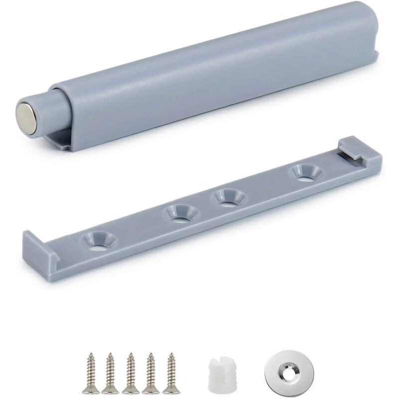 foto del prodotto sollbry 10 chiusure a pressione per porte, chiusure magnetiche per mobili da cucina, credenze, cassetti