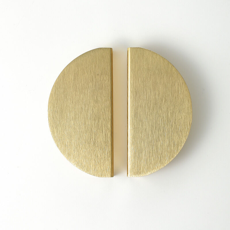 foto del prodotto sollbry 10 maniglie e pomelli semicircolari a forma di mezzaluna per mobili, adatti per mobili da cucina, camere da letto, ante di mobili.