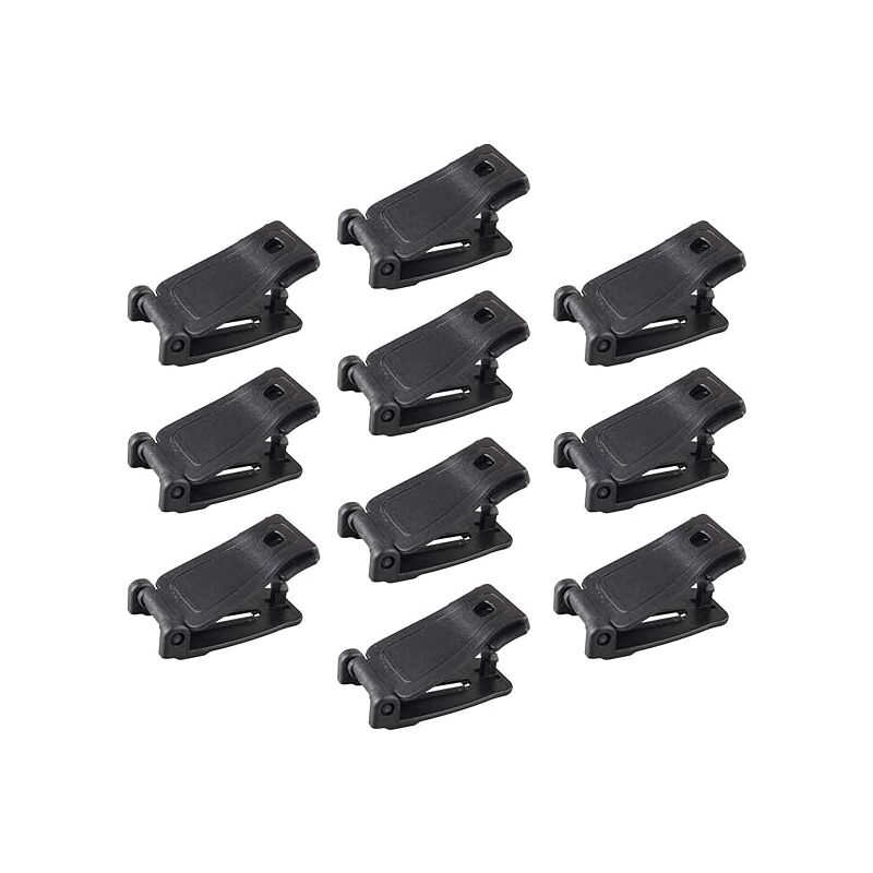 foto del prodotto sollbry 10 pezzi tattici multifunzione molle webbing clip web dominator strap fibbia di gestione accessori per esterni