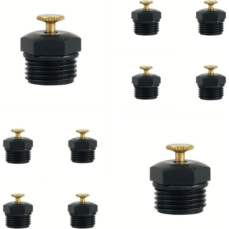 foto del prodotto sollbry 10 ugelli nebulizzatori da giardino da 1 2 con rotazione a 360 gradi, per irrigazione agricola, prato, serra, irrigazione a spruzzo, micro