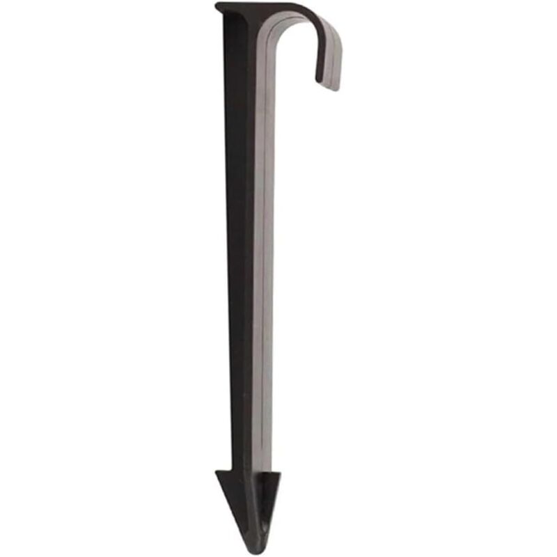 foto del prodotto sollbry 100 pezzi di supporti per tubi dn16, picchetti tipo c per supporti per tubi in pe, connettori per acqua da giardino