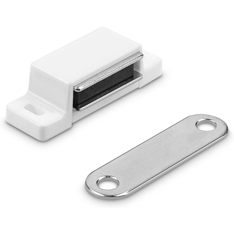 foto del prodotto sollbry 10x chiusura magnetica a scatto per armadietto fissaggio magnetico per anta di mobile e armadio chiusura magnetica a scatto per anta