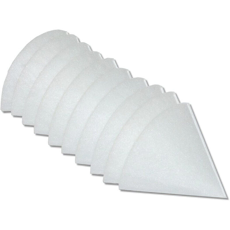 foto del prodotto sollbry 10x filtri conici per ventilazione, vmc ad esempio compatibili con helios, maico, pluggit, zehnder filtro di scarico g4, dn 125, bianco