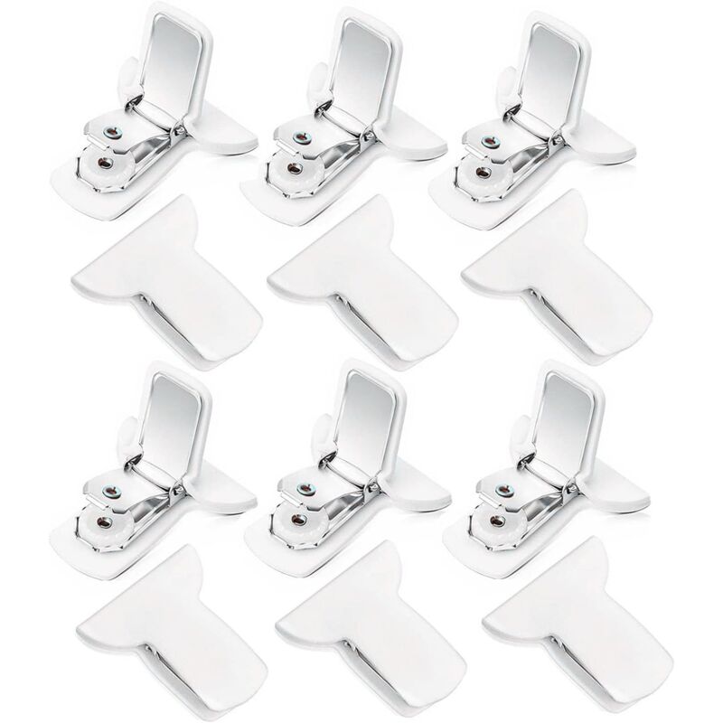 foto del prodotto sollbry 12 fermagli per piumoni imbottiti accessori per la biancheria da letto per evitare che i piumoni si muovano fermagli per lenzuola per