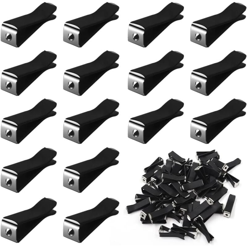 foto del prodotto sollbry 120 pezzi di clip per bocchette dell aria per auto, clip per prese d aria per aria condizionata, clip per bocchette dell aria per auto a