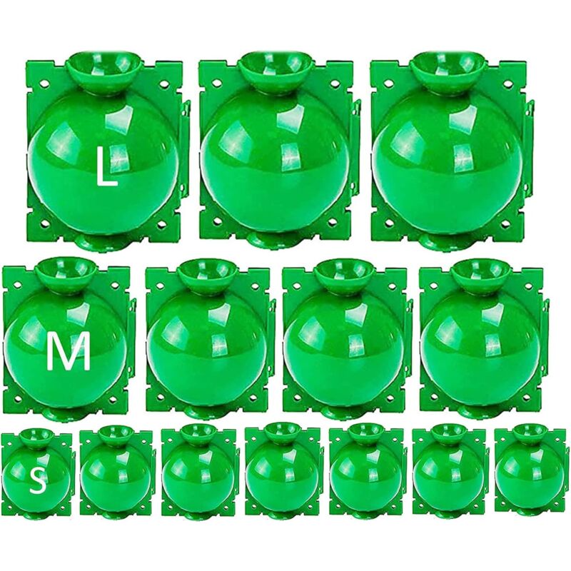 foto del prodotto sollbry 14 pezzi scatola per radicazione piante sfera di propagazione, scatola per innesto sfera di propagazione ad alta pressione dispositivo per
