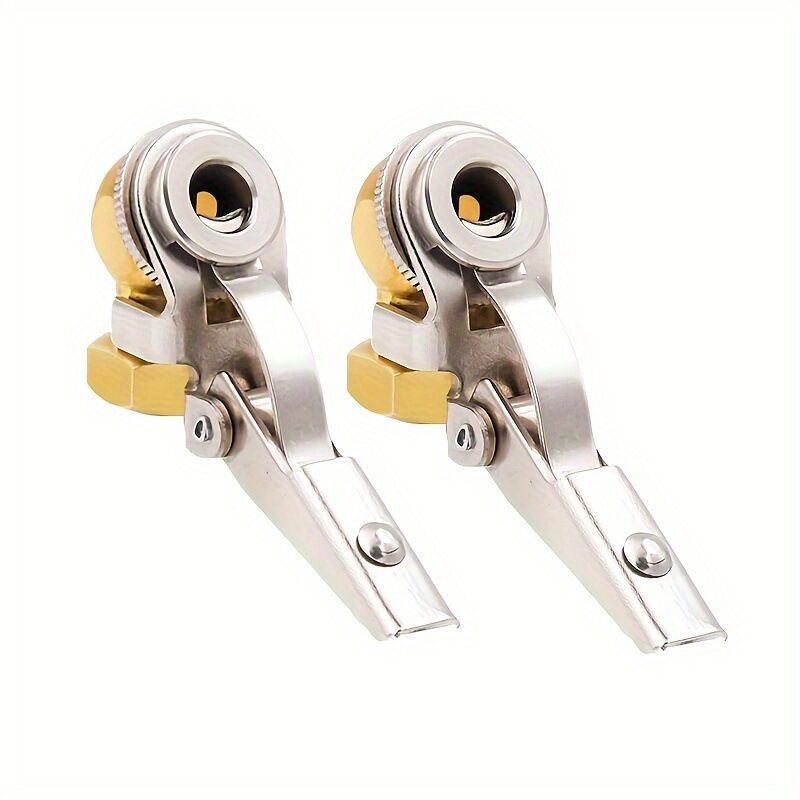 foto del prodotto sollbry 2 ugelli per gonfiaggio pneumatici auto, ugello per gonfiaggio con filettatura interna in ottone, adattatore per gonfiaggio, connettore e