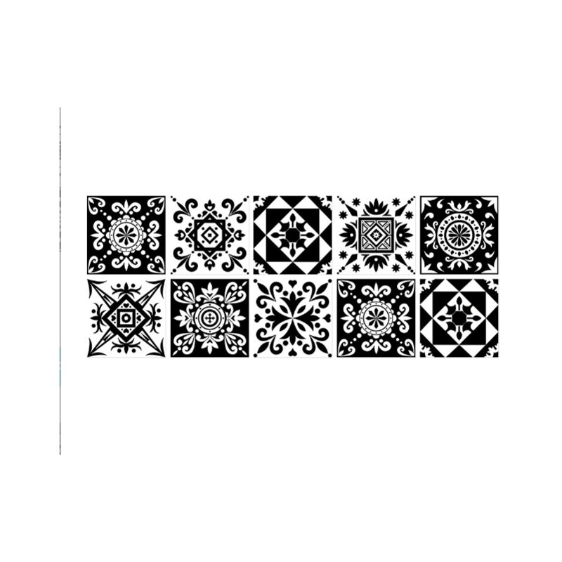 foto del prodotto sollbry 20 fogli adesivi per piastrelle da parete 15 cm x 15 cm, piastrelle di cemento adesive impermeabili 2d, adesivi per piastrelle paraschizzi