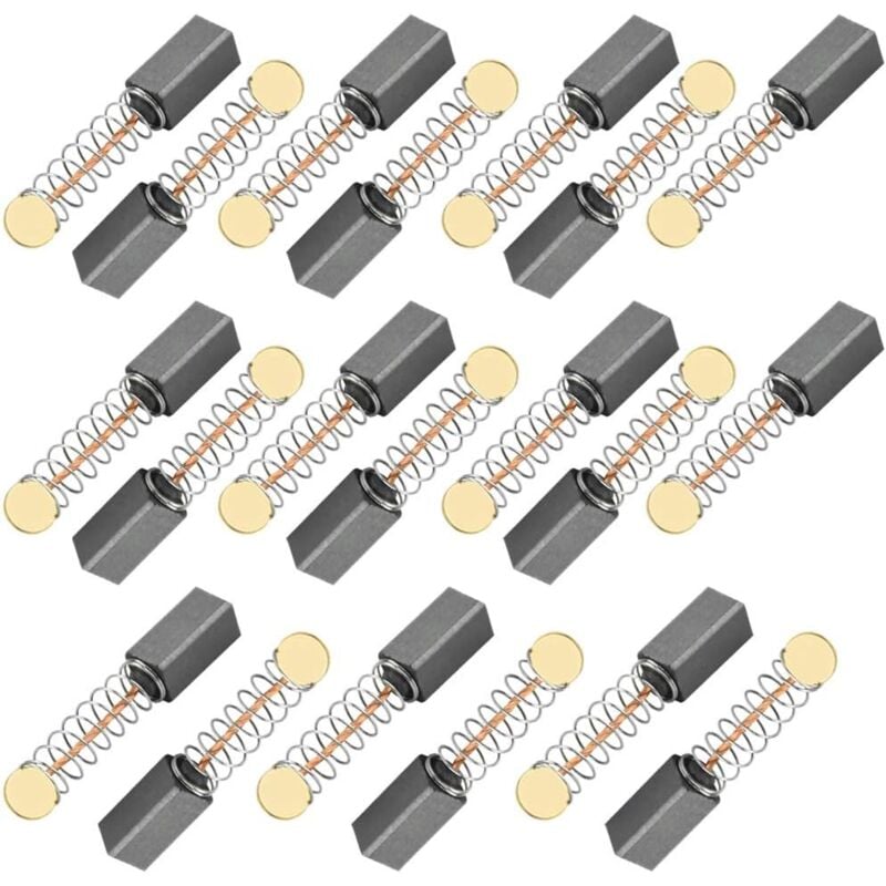 foto del prodotto sollbry 20 pezzi spazzole di carbone per motori elettrici spazzole di carbone universali spazzole di carbone per trapano 5 5 13 mm spazzole di