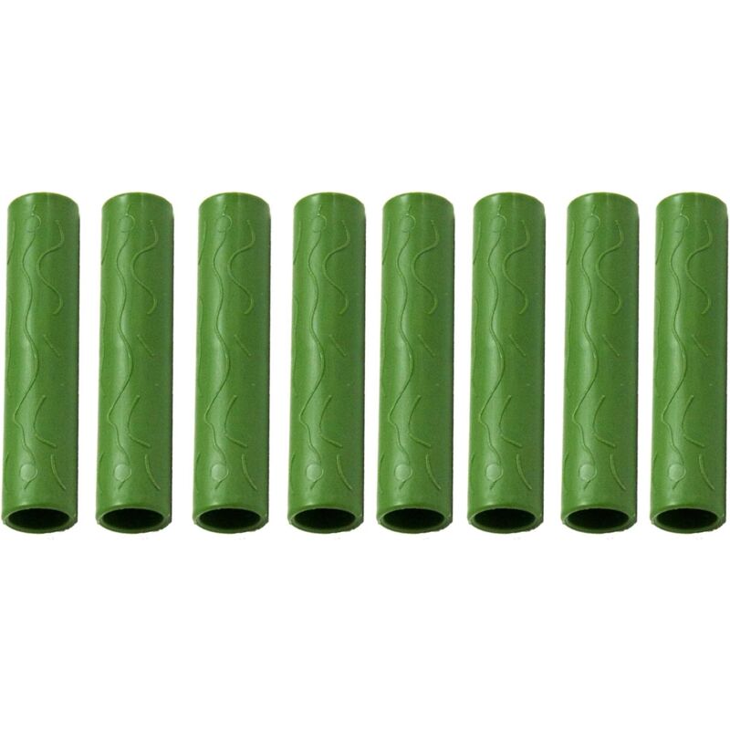 foto del prodotto sollbry 24 pezzi di picchetti di supporto per piante da giardino in materiale pp per piante rampicanti verdi