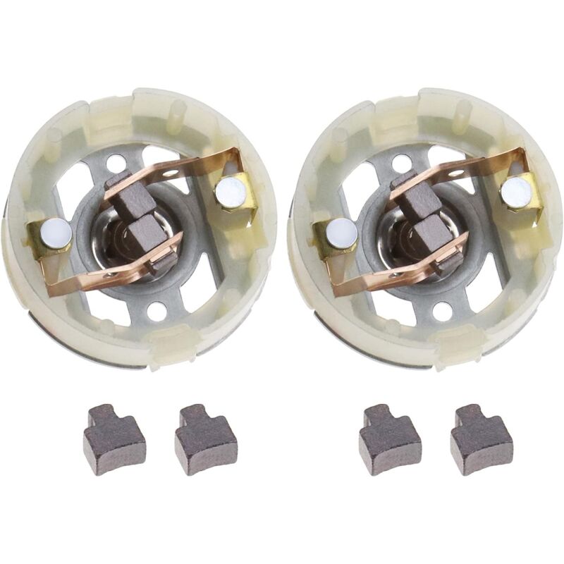 foto del prodotto sollbry 2x portaspazzole in carbonio per motore rs550 e 4x spazzole in carbonio compatibili con bosch compatibili con makita compatibili con dewalt