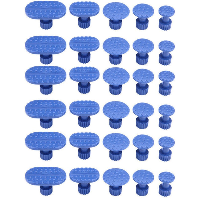 foto del prodotto sollbry 30 pezzi di linguette di estrazione per la riparazione di ammaccature della carrozzeria dell auto, linguette di estrazione, strumenti di