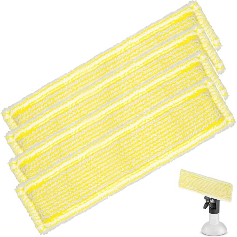 foto del prodotto sollbry 4 panni in microfibra per lavavetri k rcher wv 2 wv5