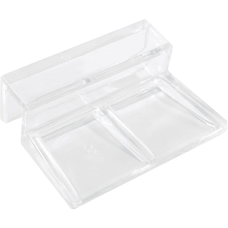foto del prodotto sollbry 8 clip per coperchio acquario in acrilico, supporto per clip per coperchio acquario in vetro trasparente, clip universali per acquari senza