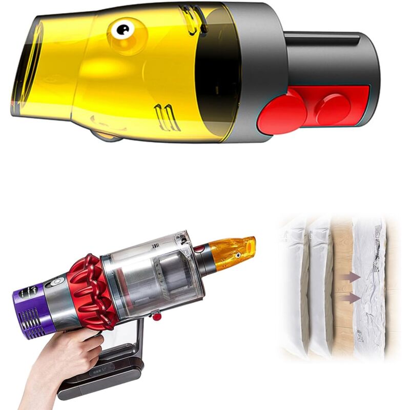 foto del prodotto sollbry accessori per aspirapolvere dyson, spazzola per aspirapolvere dyson, accessori per aspirapolvere, adattatore per sacchetto aspirapolvere,