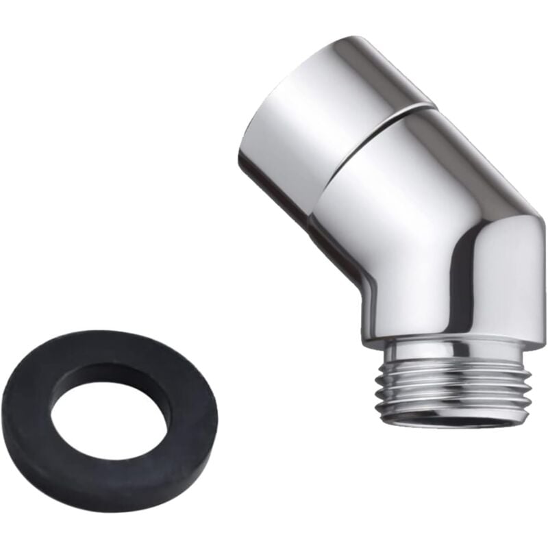 foto del prodotto sollbry adattatore per doccetta a 135 , gomito da 1 2 , adattatore per soffione doccia, adattatore per tubo flessibile doccia, raccordo a gomito