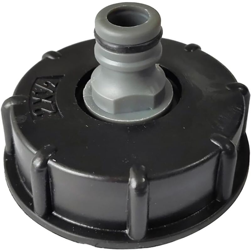 foto del prodotto sollbry adattatore per serbatoio ibc in plastica s60x6 con tappo filettato grosso per serbatoio dell acqua da 1 2 per valvola ibc ton