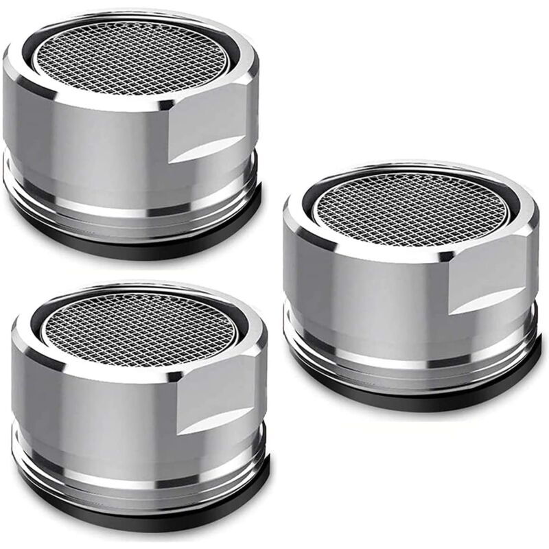 foto del prodotto sollbry aeratore per rubinetto da 3 pezzi, ugello per rubinetto da 24 mm, filtro per rubinetto da cucina per rubinetti del bagno