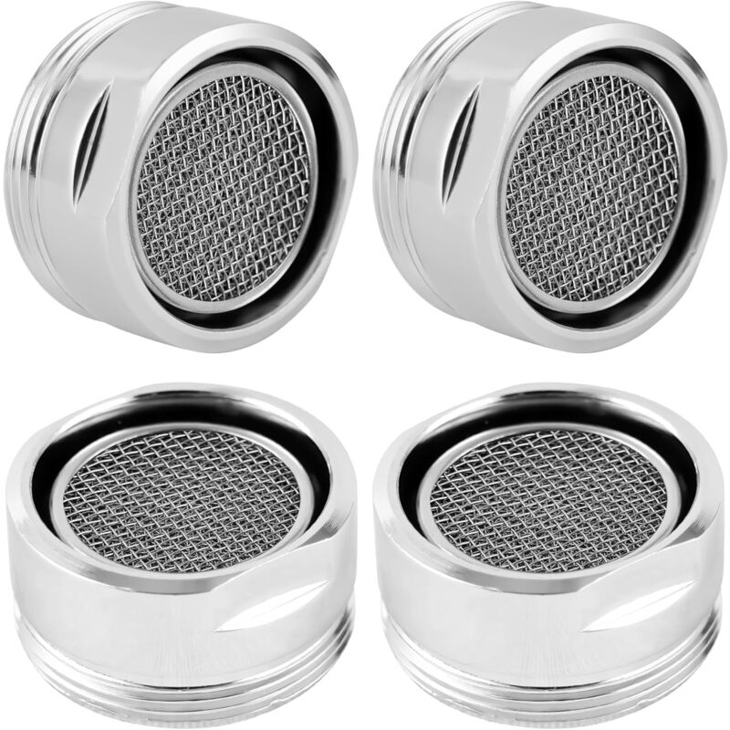 foto del prodotto sollbry aeratore per rubinetto da 5 pezzi, filtro per rubinetto aeratore per lavello da cucina con guscio in ottone massiccio, aeratore per