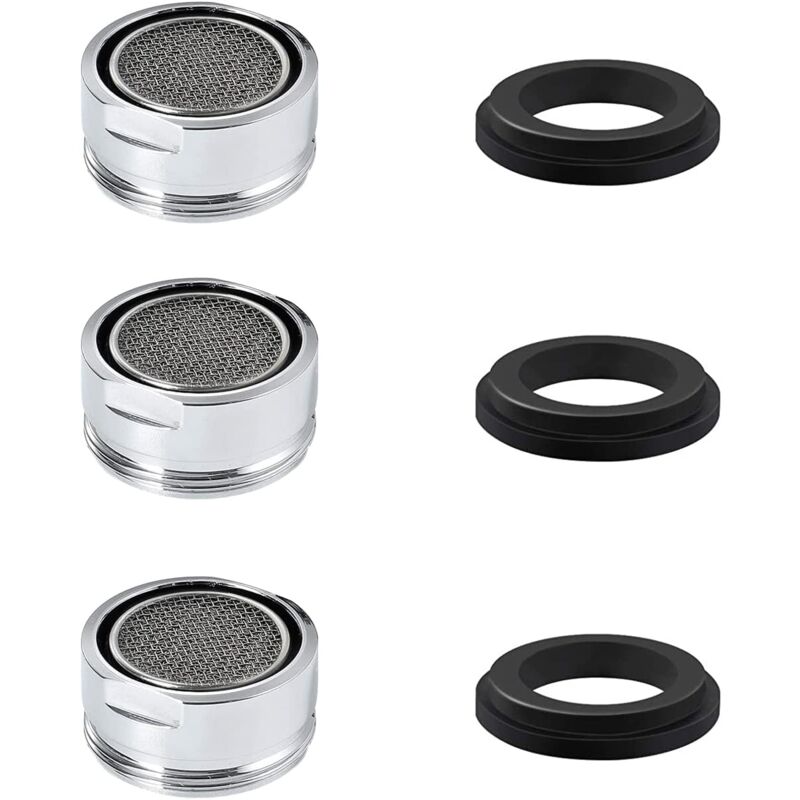 foto del prodotto sollbry aeratore per rubinetto m24, aeratore per rubinetto in acciaio inossidabile, filtro aeratore per rubinetto a risparmio idrico con filtro in