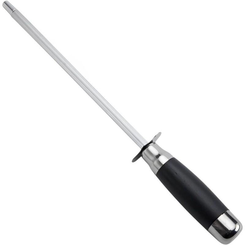 foto del prodotto sollbry affilacoltelli in acciaio diamantato, acciaio per affilatura, asta per affilatura coltelli da cucina, affilatrice professionale, per