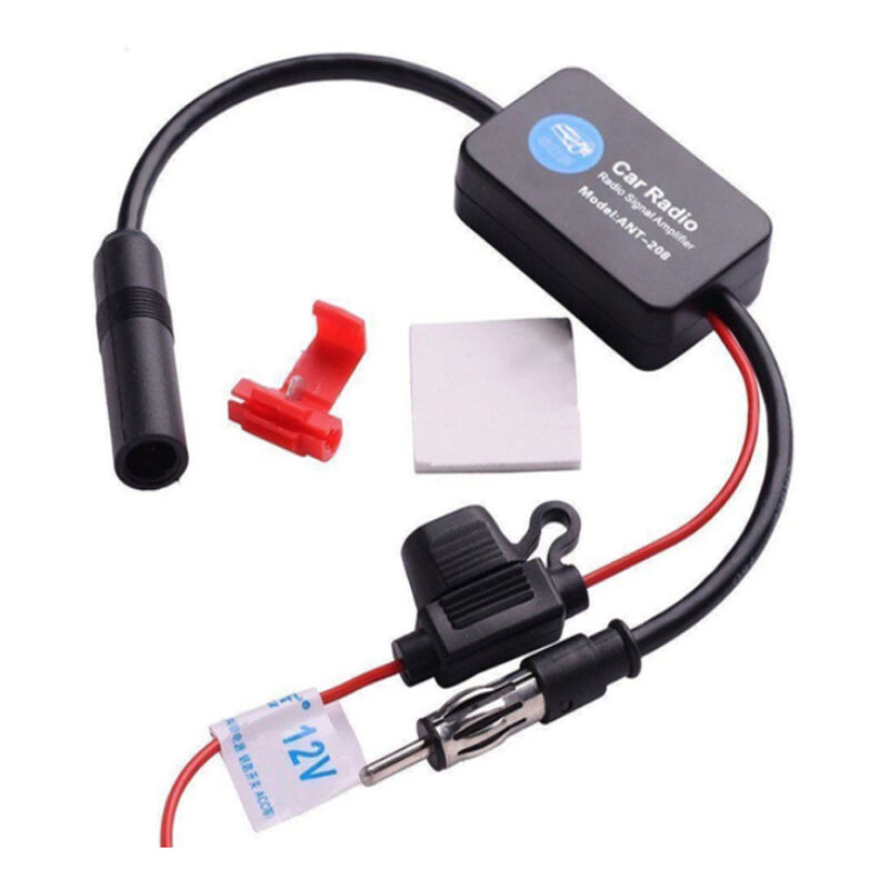 foto del prodotto sollbry amplificatore di segnale radio per auto, antenna stereo fm am per auto, amplificatore di segnale 12v