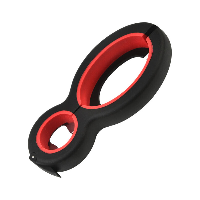 foto del prodotto sollbry apribottiglie 6 in 1, apribottiglie multiuso in acciaio inossidabile, utensile da cucina, apriscatole