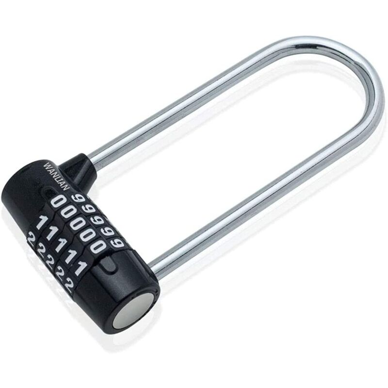 foto del prodotto sollbry armadietto con ante a trave lunga di grandi dimensioni, maniglie per porte, lucchetto a combinazione, lucchetto per palestra, armadietto di