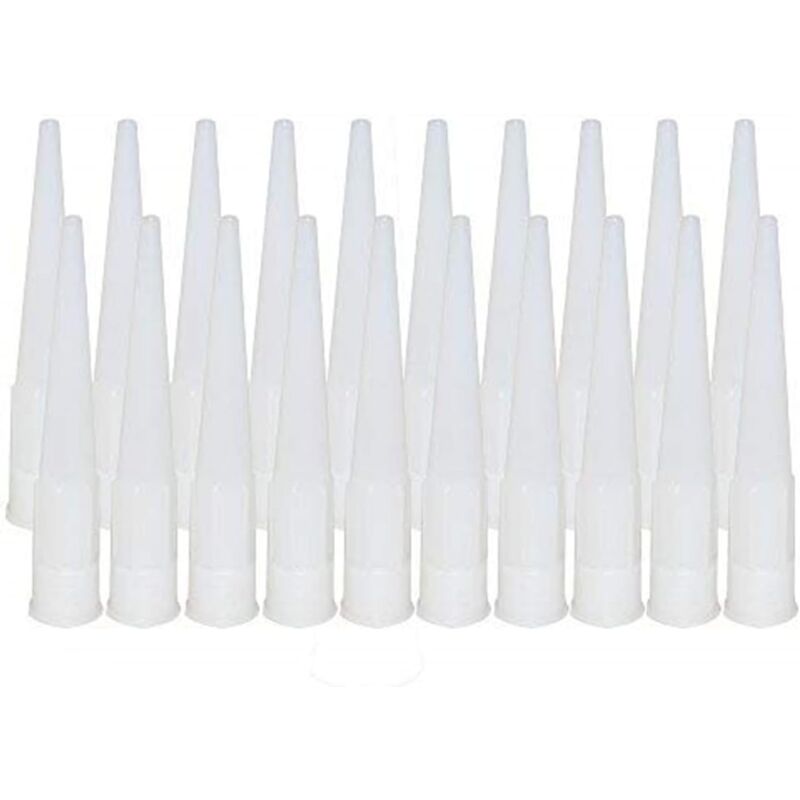 foto del prodotto sollbry asta di prolunga in plastica per pistola per calafataggio, ugello per calafataggio per pistola per salsicce, applicatore per ugello per
