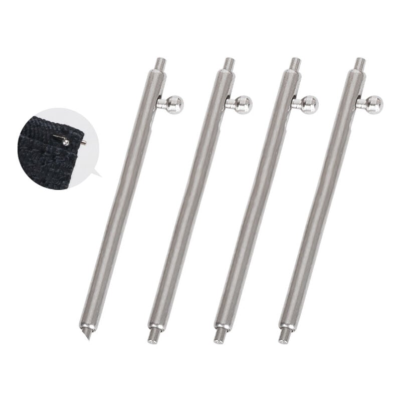 foto del prodotto sollbry barrette a molla per cinturini per orologi da 20 mm, attrezzo per barrette a molla, perno per cinturini per orologi, perno per cinturini