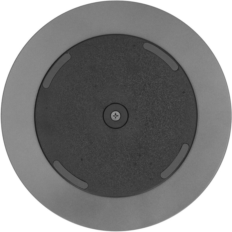 foto del prodotto sollbry base girevole per monitor con rotazione a 360 , supporto girevole per monitor in lega di alluminio per computer, base girevole per tv a