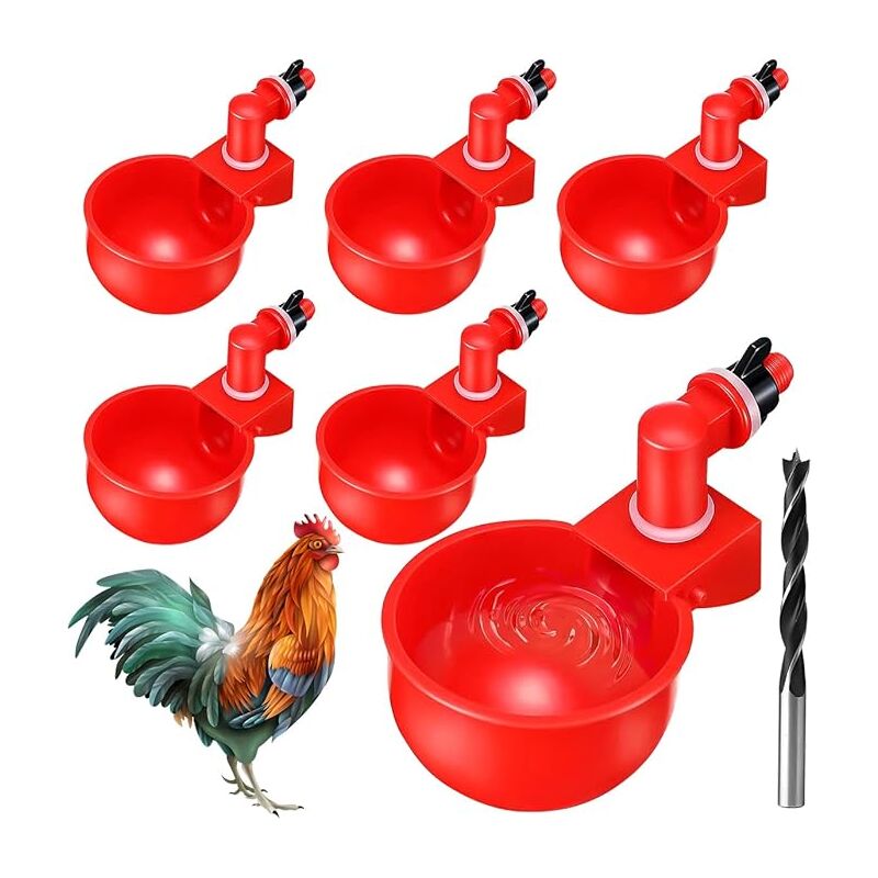 foto del prodotto sollbry bicchieri per l acqua per polli, abbeveratoio per polli, abbeveratoio automatico per polli, abbeveratoi automatici, kit per abbeveratoio per