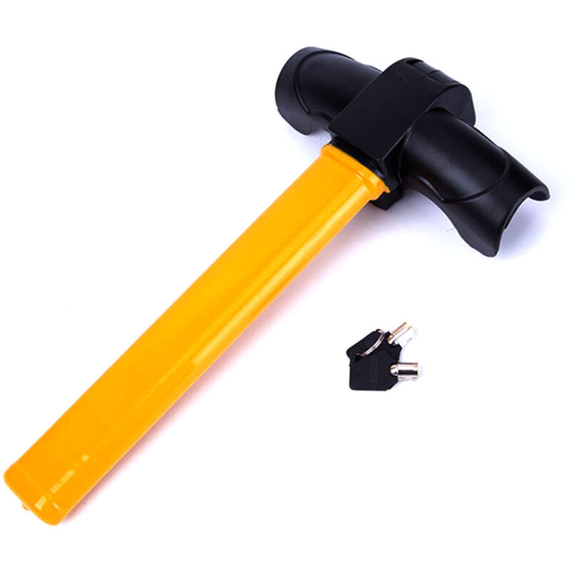 foto del prodotto sollbry bloccasterzo per auto, bloccasterzo, bloccasterzo a t per volante universale per auto