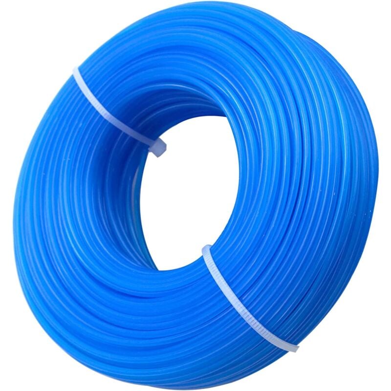 foto del prodotto sollbry bobina di filo di nylon tondo per decespugliatore, diametro 1,6 mm, lunghezza 100 m, filo di taglio di ricambio per decespugliatore.