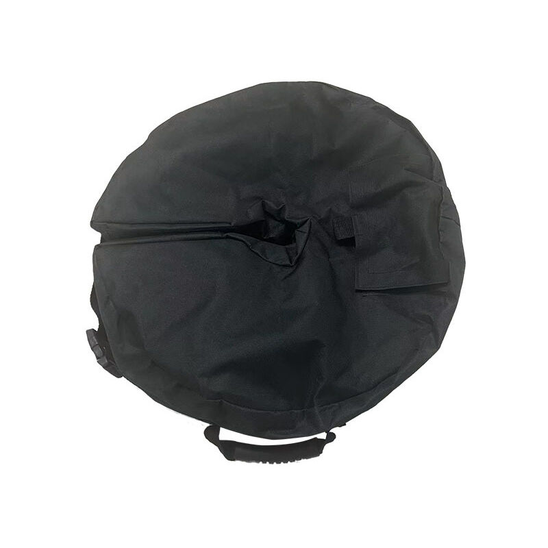 foto del prodotto sollbry borsa per ombrellone da giardino, base rotonda da 46 cm, resistente alle intemperie, staccabile, adatta a ombrellone a sbalzo, portaombrelli