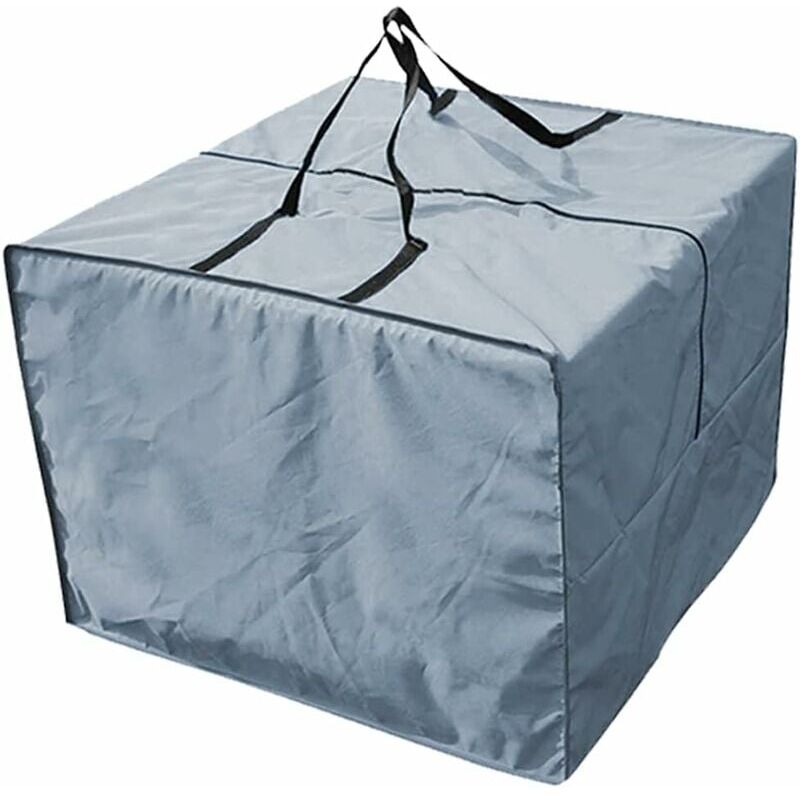 foto del prodotto sollbry borsa portaoggetti per cuscini borsa portaoggetti per cuscini da giardino 210d resistente, fodera per cuscini da esterno con cerniera,