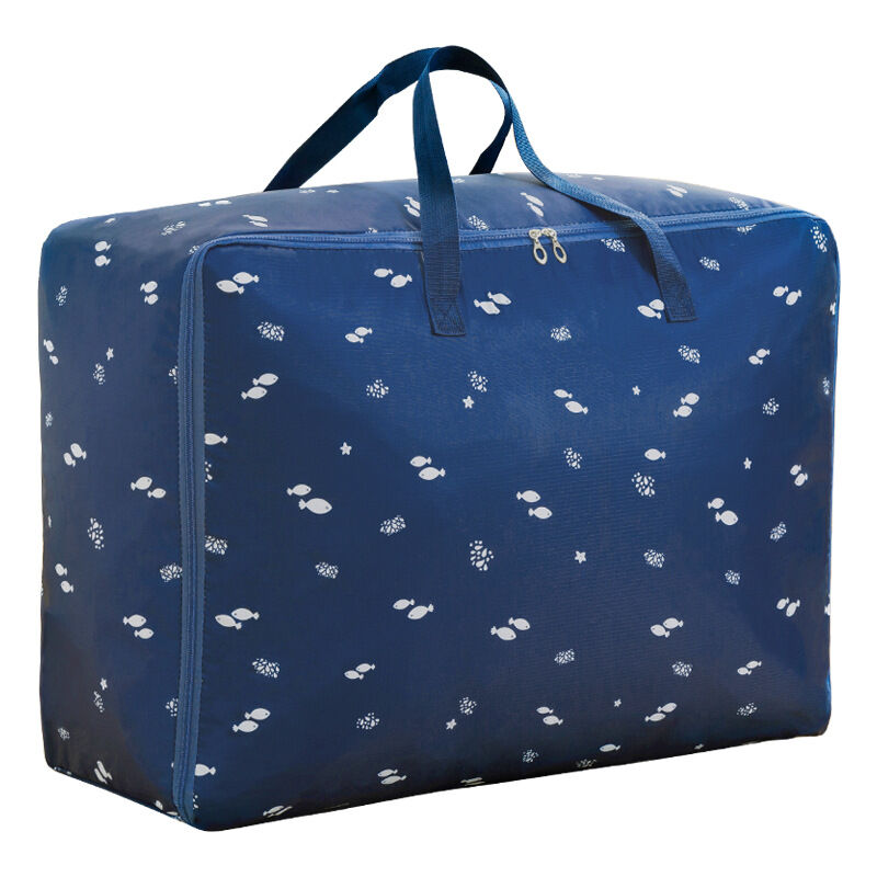 foto del prodotto sollbry borsa portaoggetti per vestiti, grande borsa portaoggetti, borsa portaoggetti impermeabile sotto il letto per piumoni, cuscini, giocattoli,